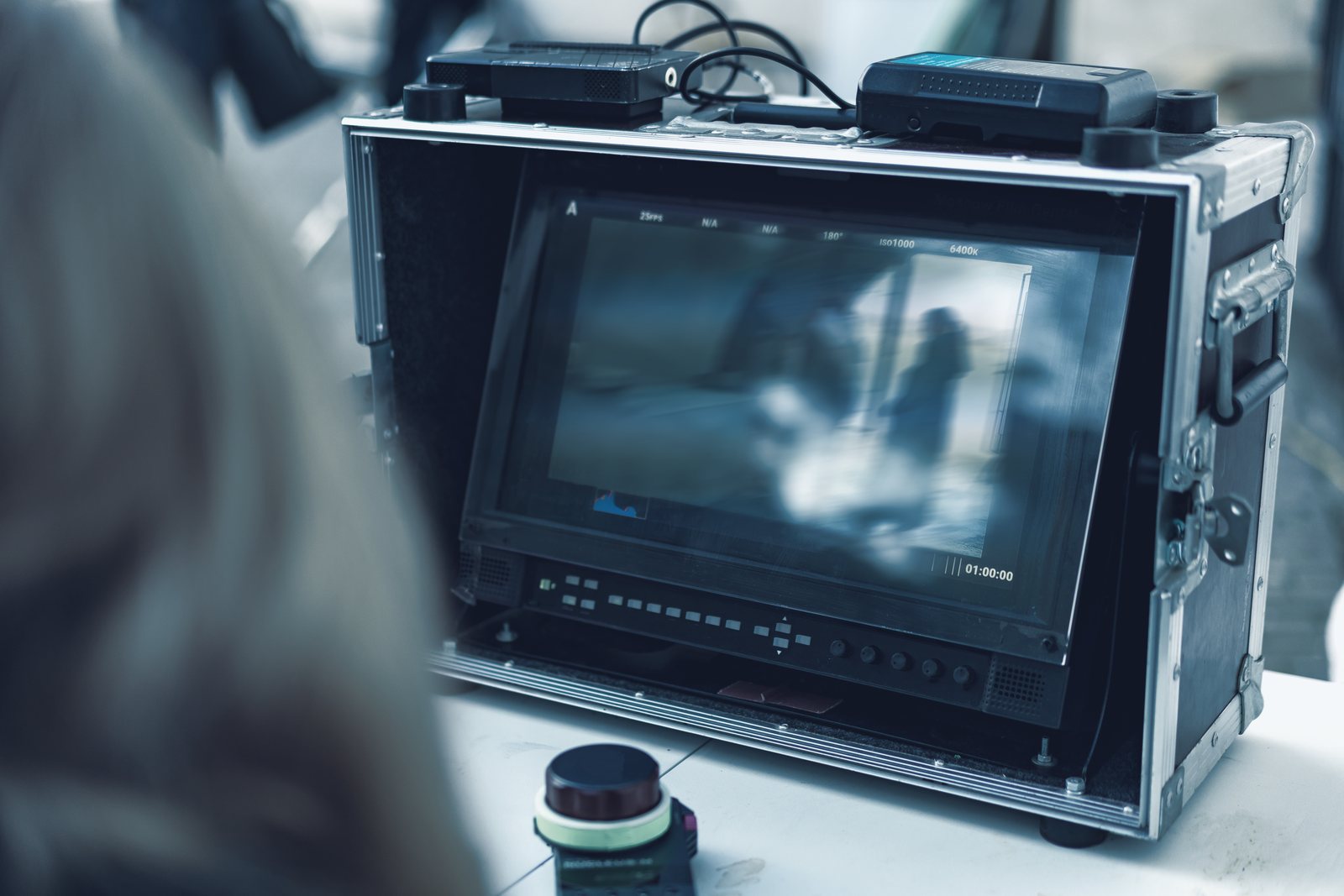 Broadcast-grade production monitoring on set